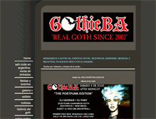Tablet Screenshot of gothicba.com